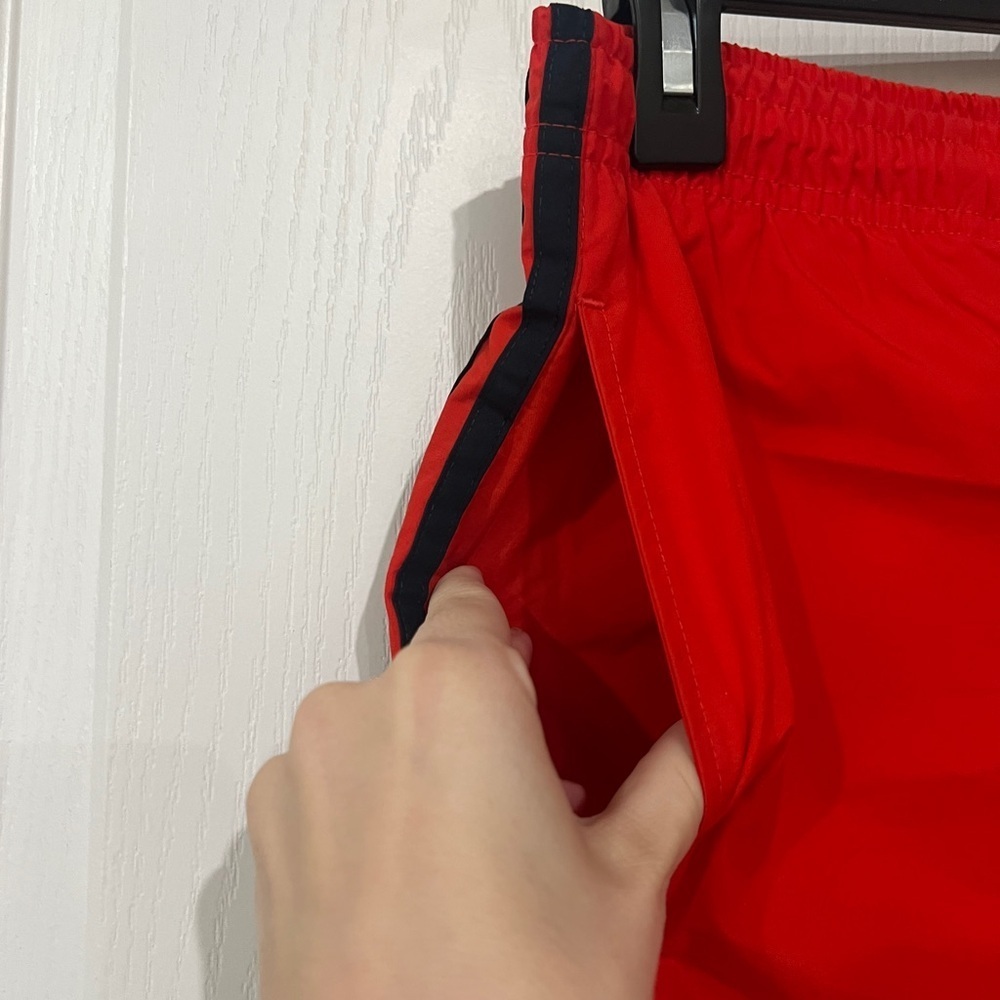 Vintage Adidas Red Windbreaker Pants - Picture 3 of 6